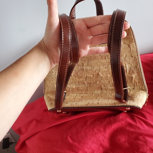 Cork/leather backpack - Picture 4 of 4